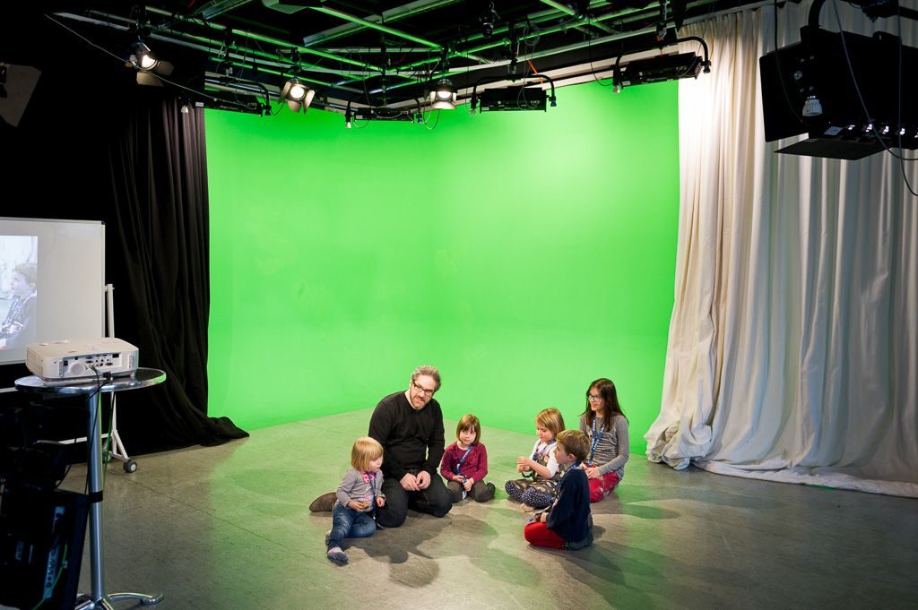 Family Day im TV-Studio an der FHWien der WKW