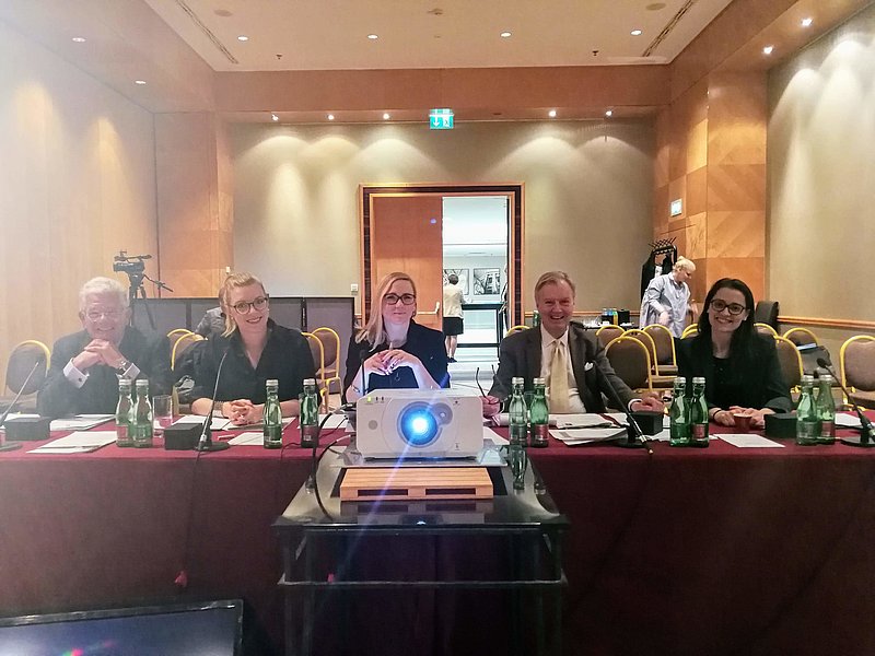 Barbara Covarrubias Venegas in der Jury beim YHA2018 vertreten