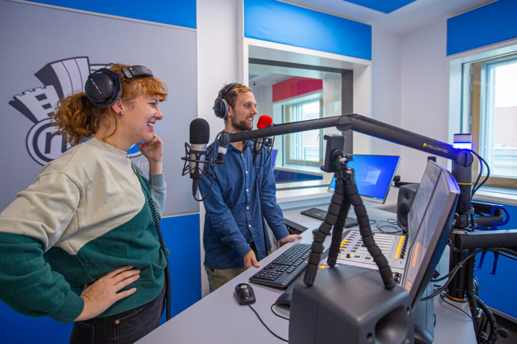 Neues Radio-Studio Radio NJOY 91.3