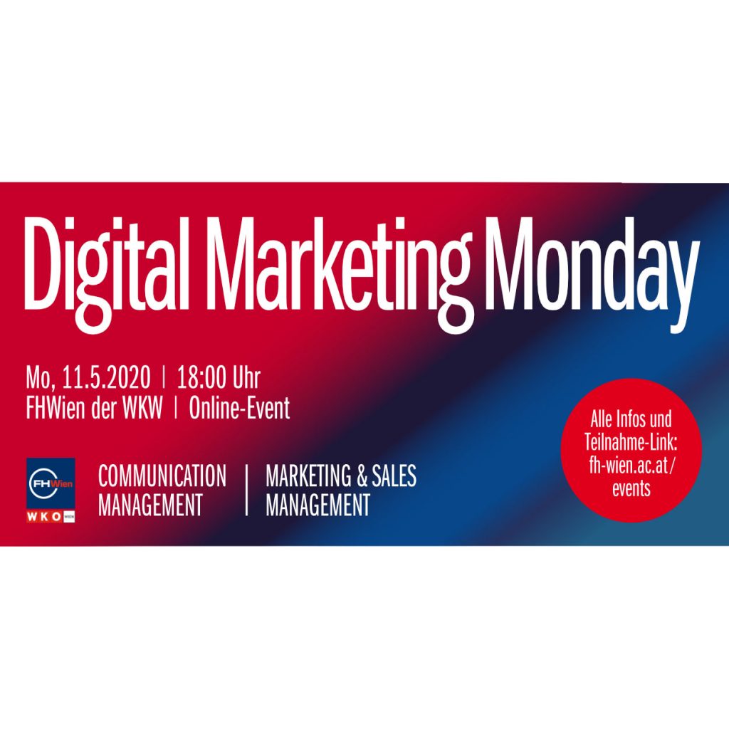 Mobile Monday wird Digital Marketing Monday 2020