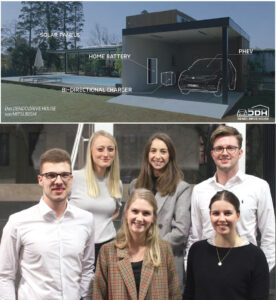 Students from the Master's program in Marketing & Sales Management developed innovative communication concepts for the Mitsubishi Dendo Drive House.