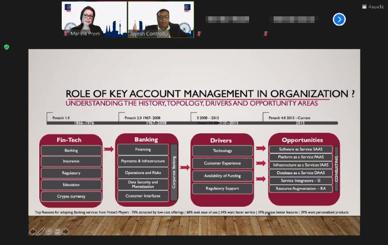 Sales-Keynote an der FHWien der WKW Role of Key Account Management in Organizations