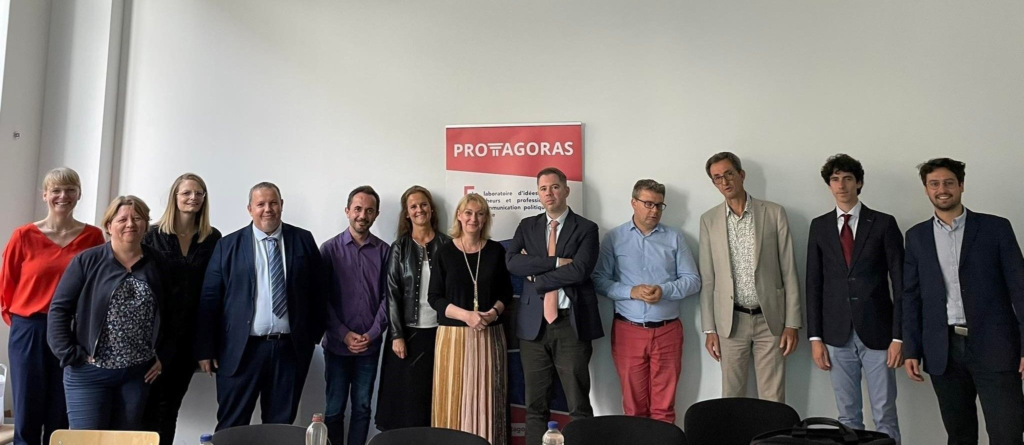Gruppenfoto der Vortragenden des Protagoras Symposium 2022