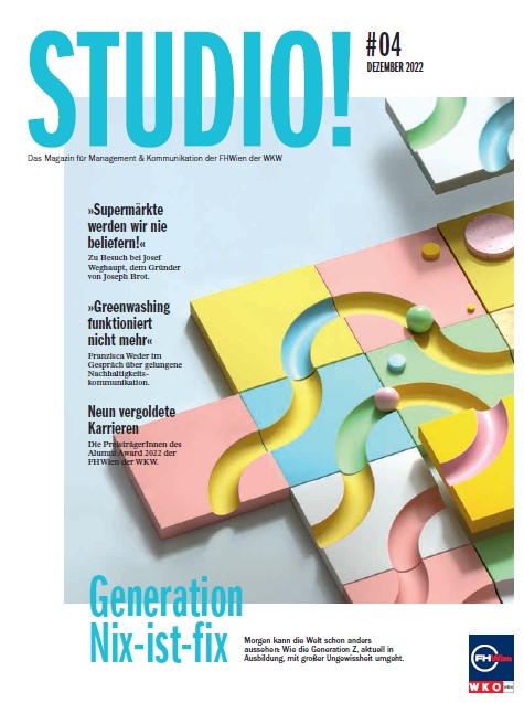 Titelbild STUDIO! 4/2022