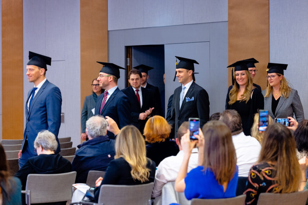 MSc Premium Banking students at their Graduation Ceremony