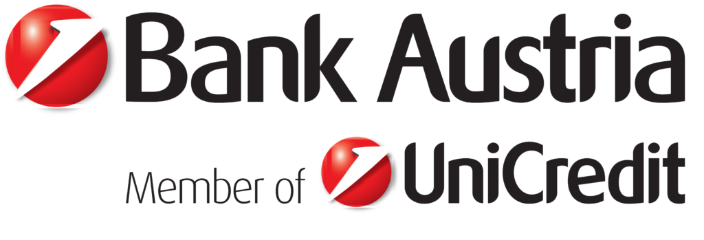 Logo Bank Austria für Praxisprojekte mit der FHWien der WKW