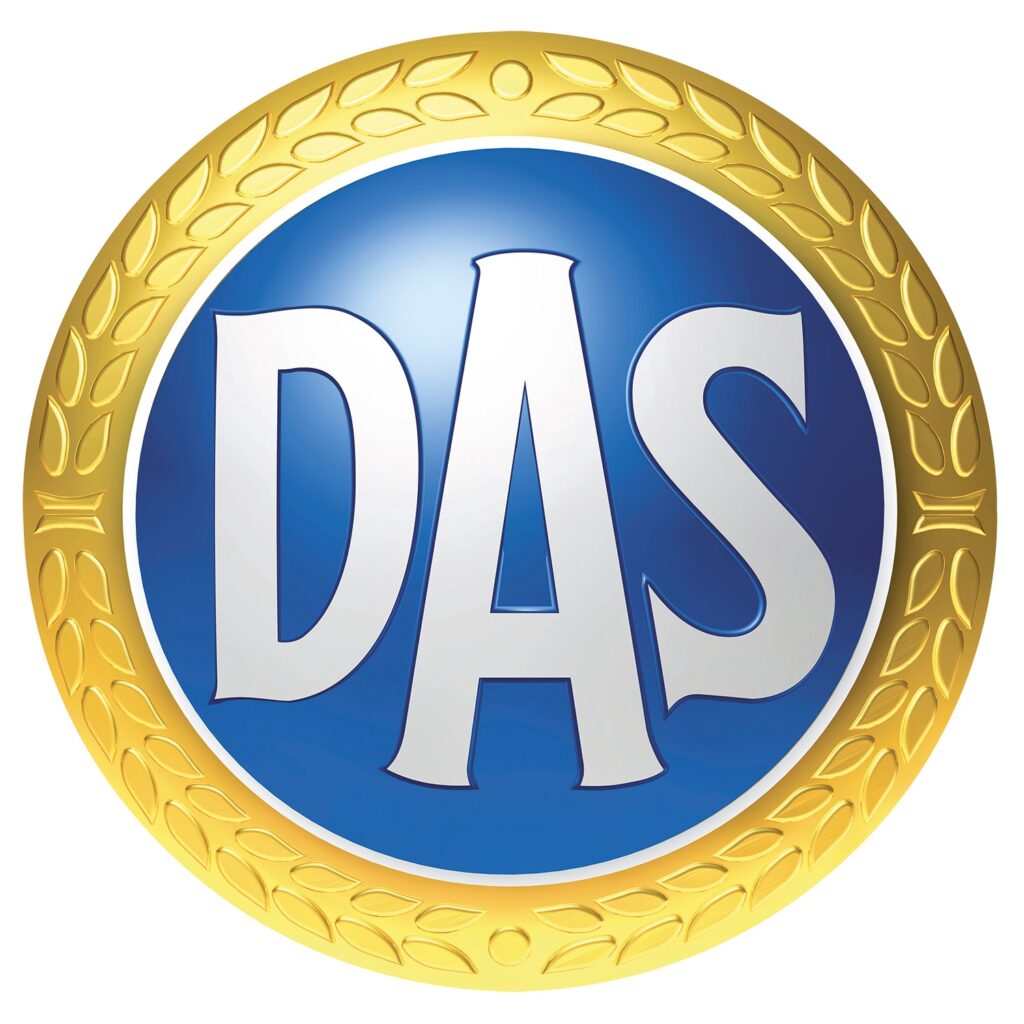Logo D.A.S. Rechtsschutz für Praxisprojekt mit der FHWien der WKW