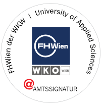 Bildmarke der FHWien der WKW