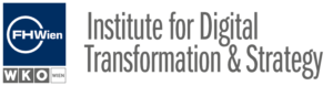 Logo Institute for Digital Transformation & Strategy der FHWien der WKW