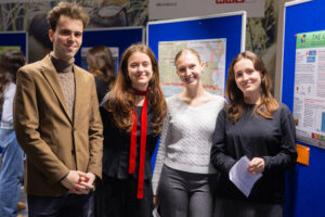 Posterpräsentationen der Studierenden des Studienbereichs Communication Management